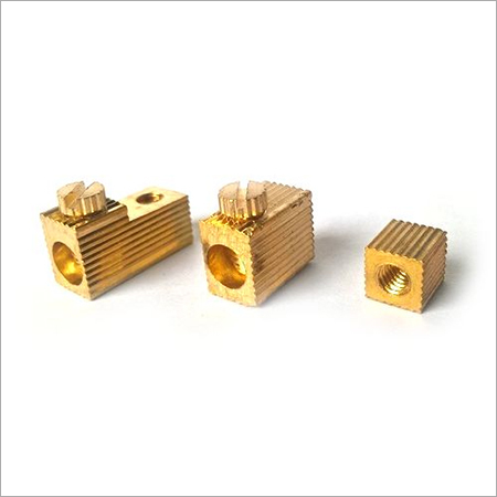 Golden Brass Electrical Terminals