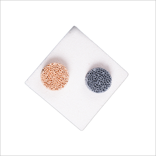 Ceramic Foam Filter Al2o3 Sic Zro2 For Foundry Casting Diameter: 100 Millimeter (Mm)