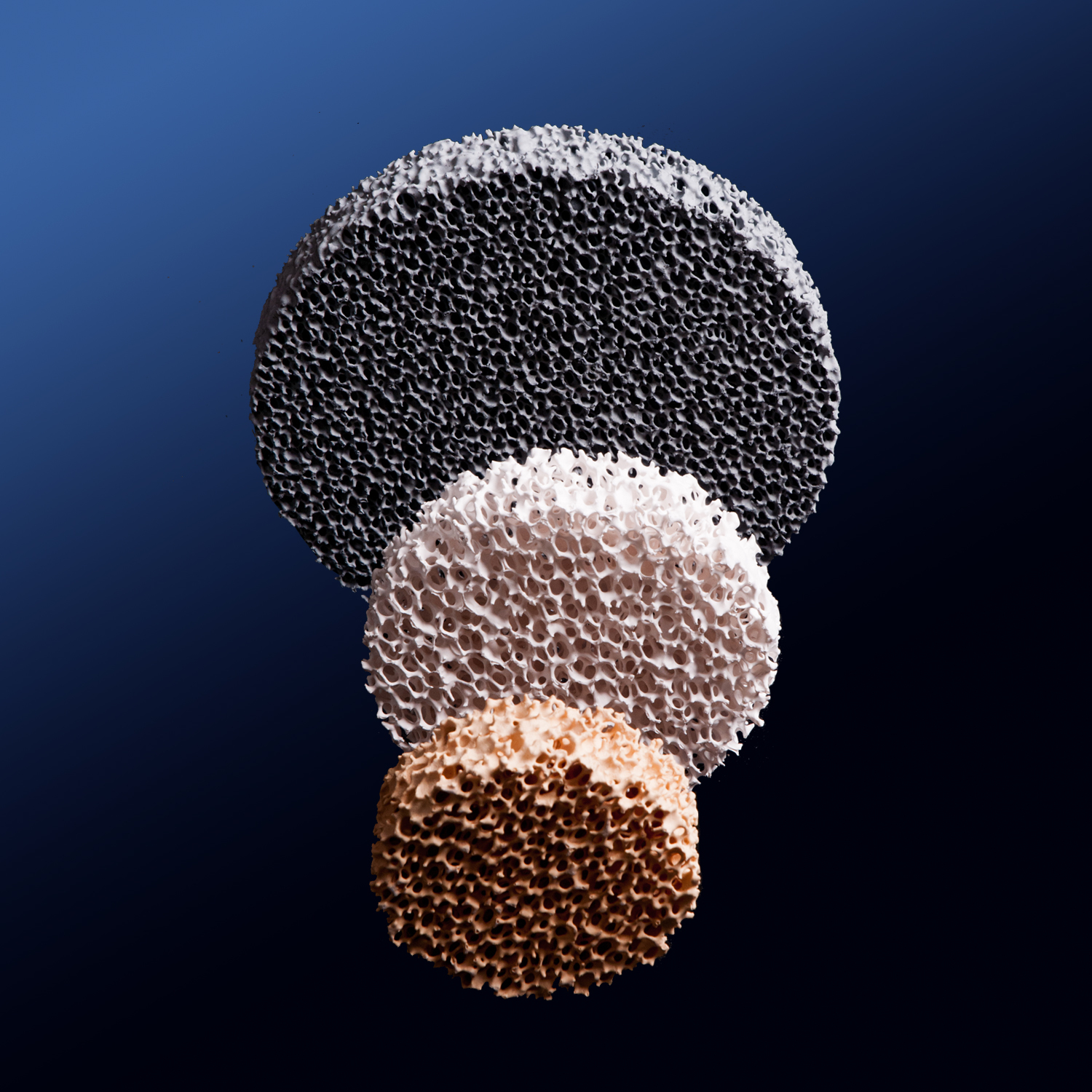Ceramic Foam Filter Al2o3 Sic Zro2 For Foundry Casting Diameter: 100 Millimeter (Mm)