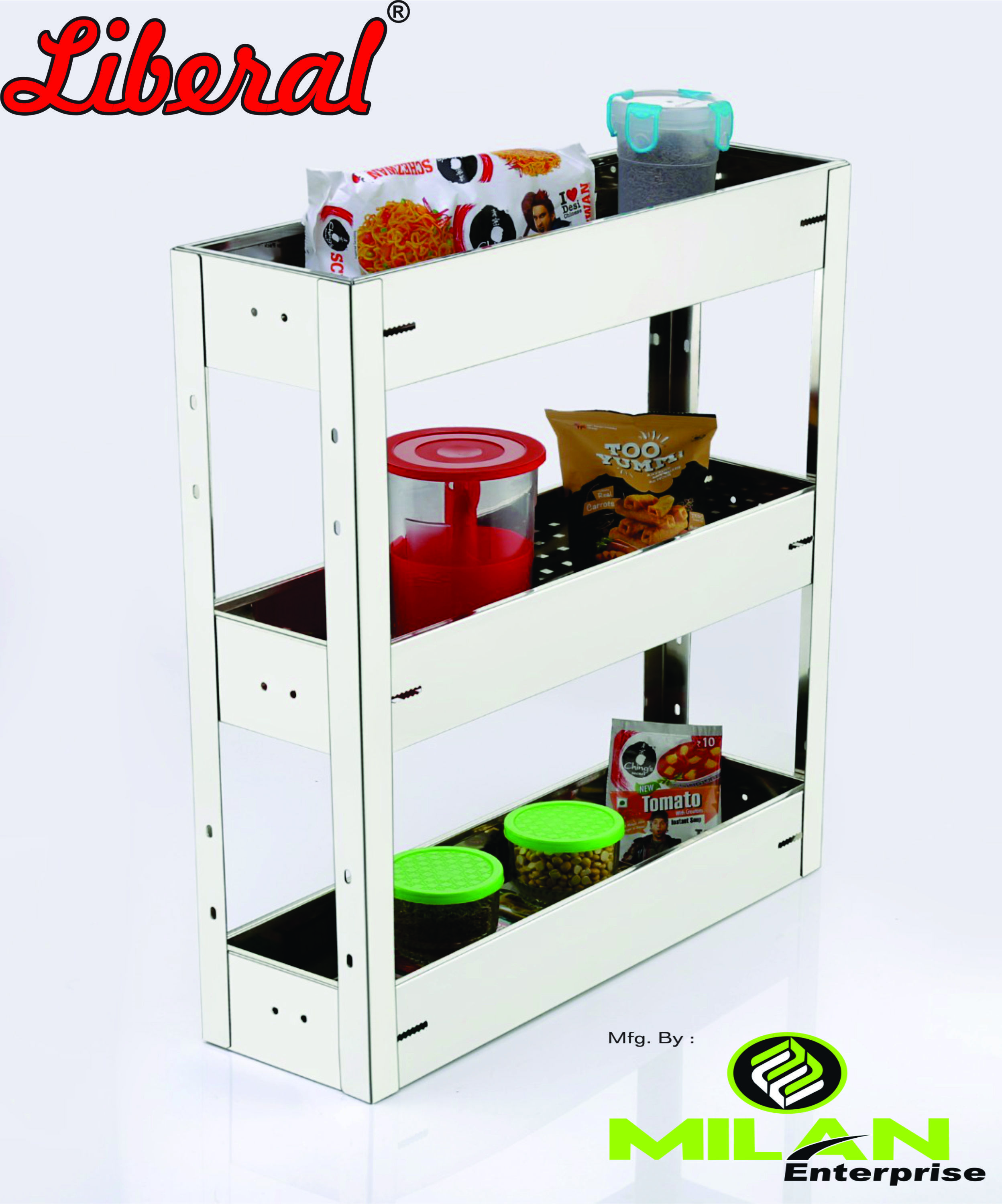 Platinum Two Self Pullout Basket