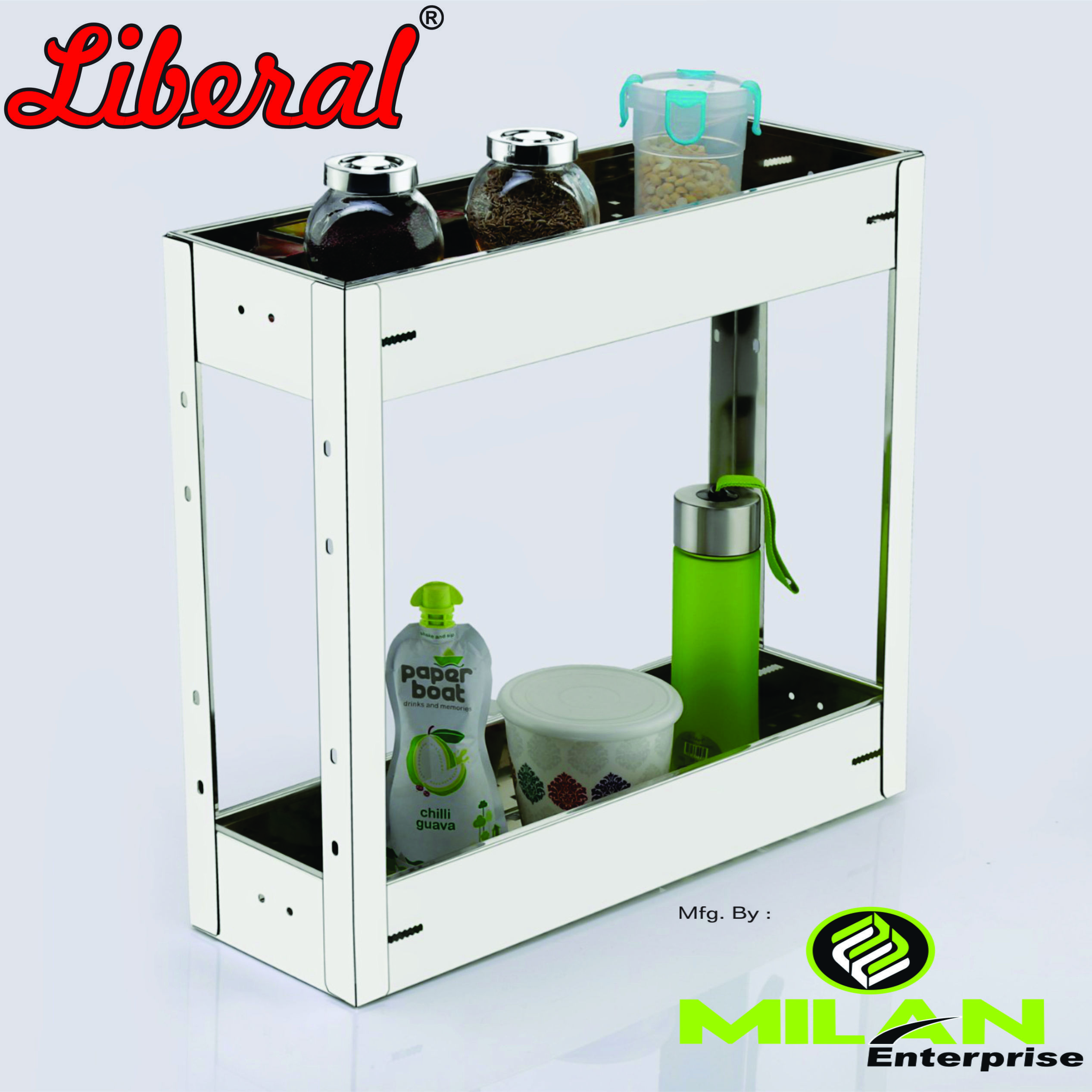 Platinum Double Pullout Basket