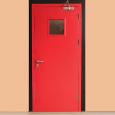 Fire Door Frame - GPSP with Zinc Coating | Dimensions Up to 2400mm Wide x 3000mm High, 2-Hour Fire Rating, Customizable Hardware Options, Glazing, Self-Closing Louvers