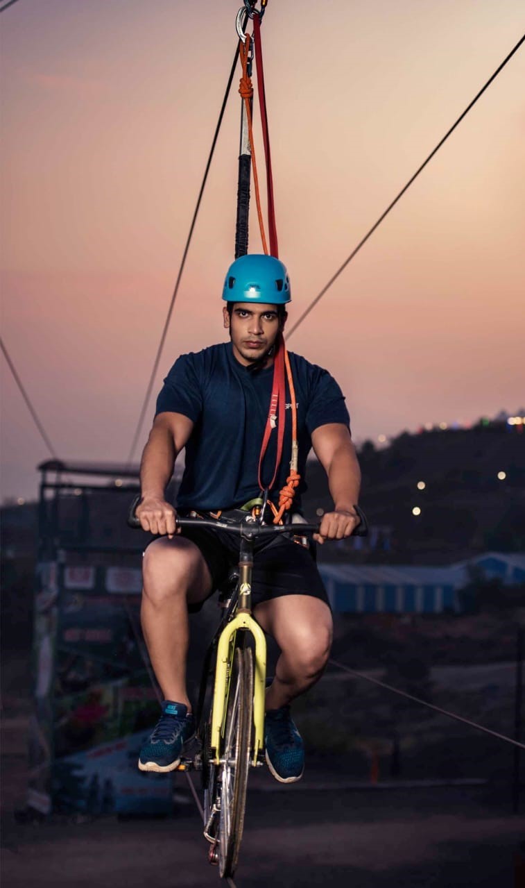 Single Zip Bike