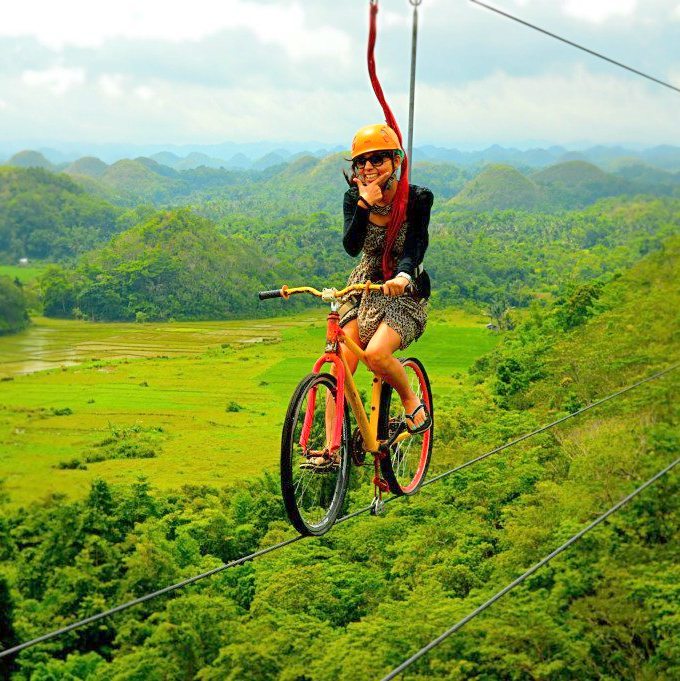 Single Zip Bike