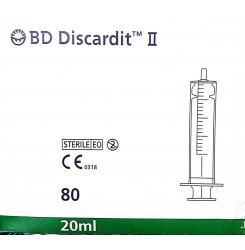 White Bd Discardit Ii 20Ml Without Needle