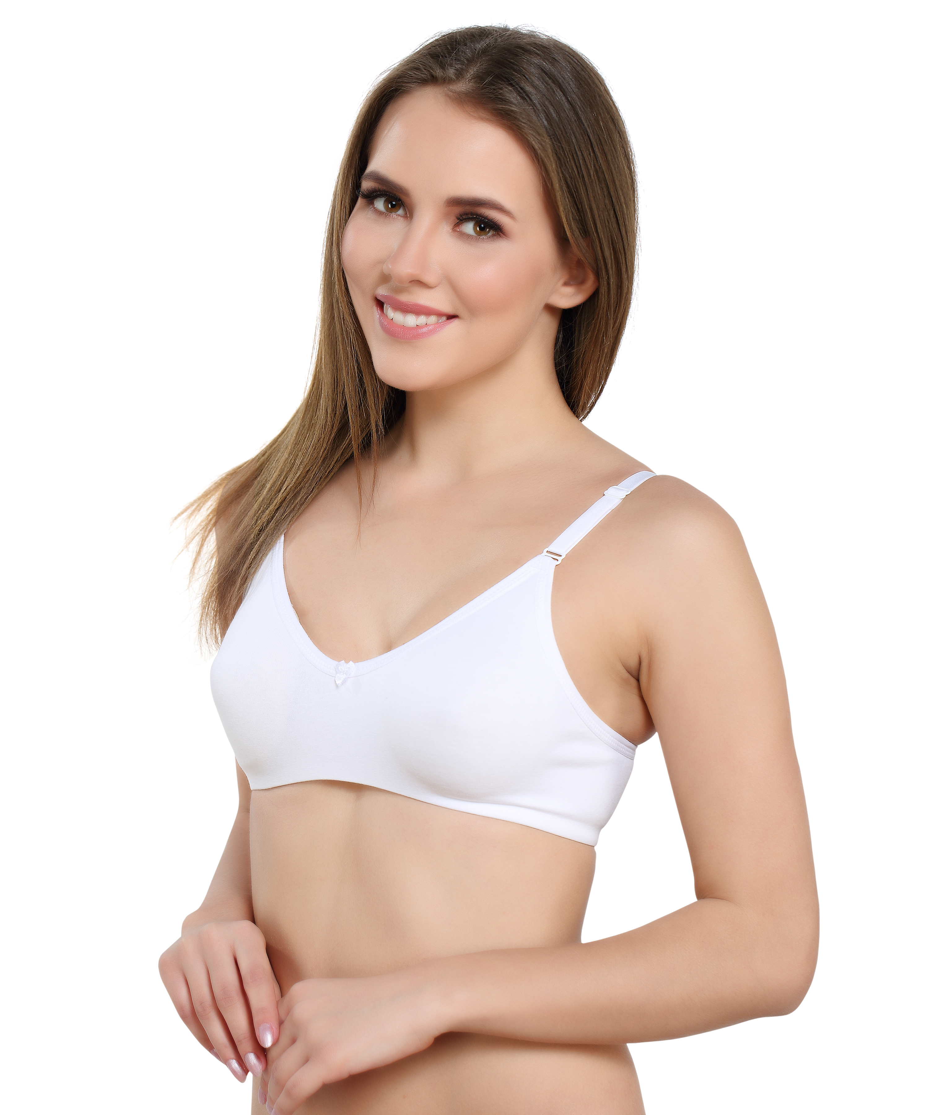 Sererna - Soft Cotton Elastane, Size 32b To 38b, Available In Various Colors | Unique Stitch-less Design, Engineered Inner Elastic For Comfort