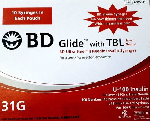 White Bd Glide With Tbl 31G (U-100)