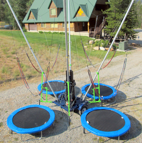 4 In 1 Bungee Trampoline