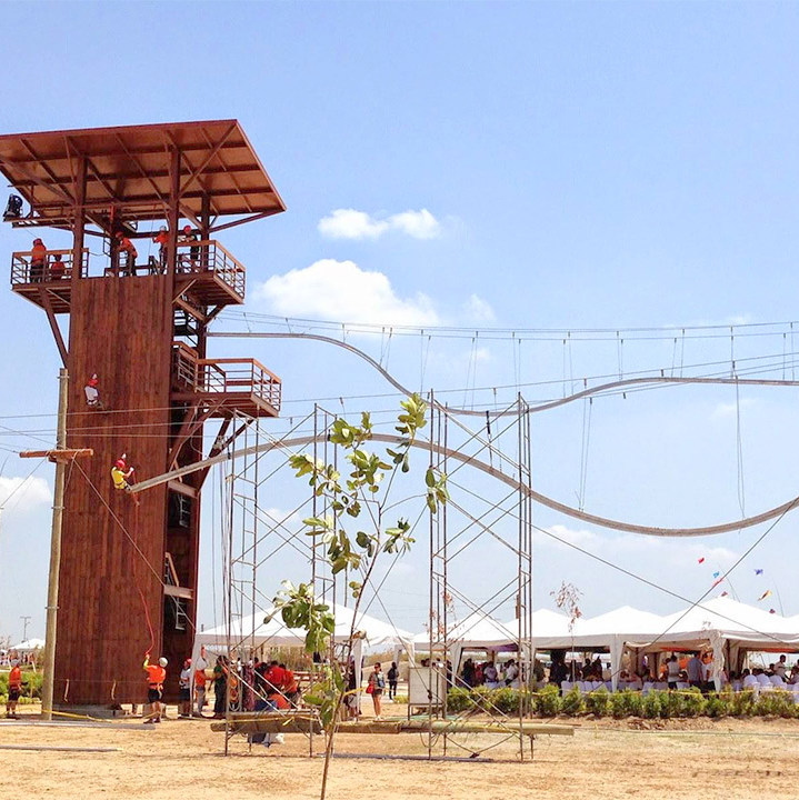 Zip Line Roller Coaster