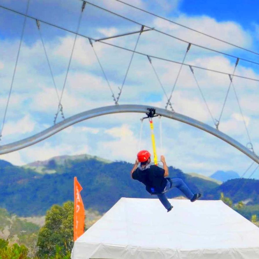 Zip Line Roller Coaster