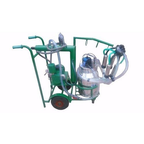 Portable Milking Machine - 100 Kg/hr Capacity | Stainless Steel Build, Ideal for Dairy Farms
