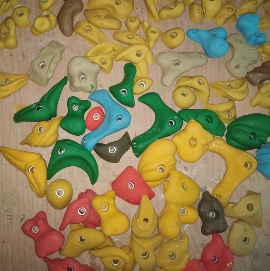 Climbing Holds - Fiber Putty Material, Custom Width Adaptability | Suitable For Rock Climbing, Climbing Walls, And Molding Climbing Holds