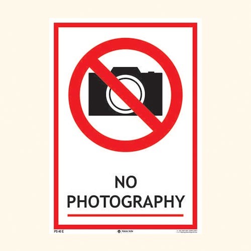 Prohibition Signs Ps 40