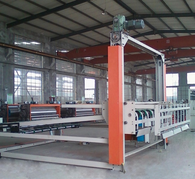 Customized Corrugated Cardboard Gantry Stacker / Paperboard Gantry Stacking Machine