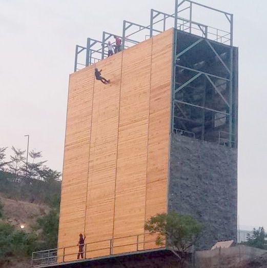 Rappelling