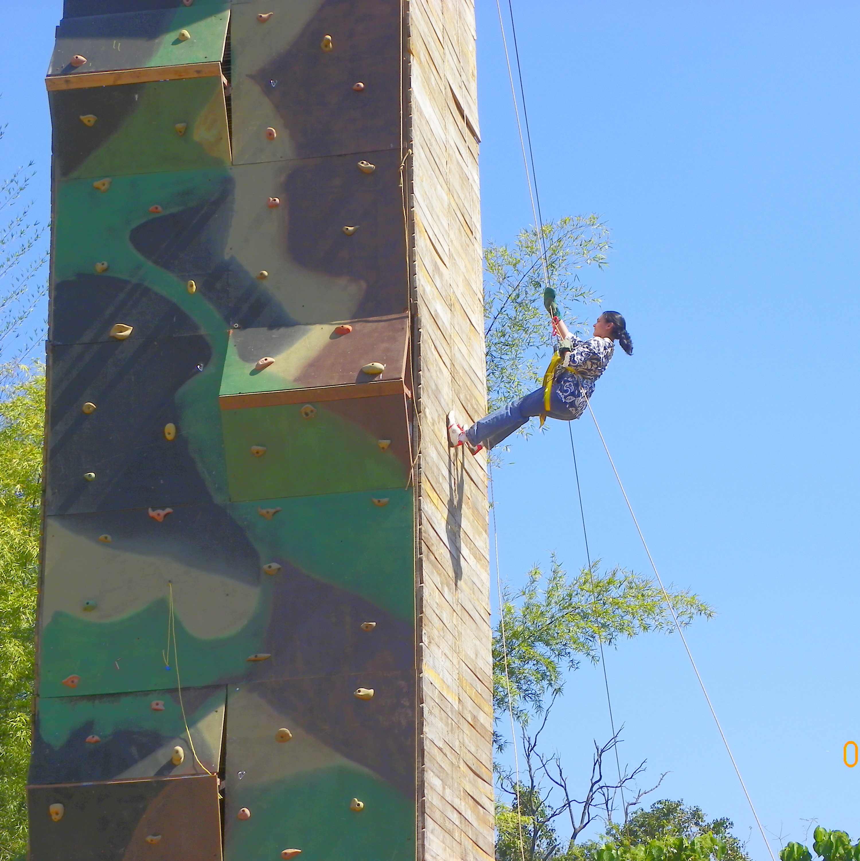 Rappelling