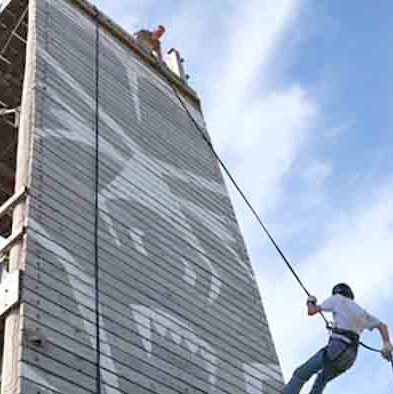 Rappelling