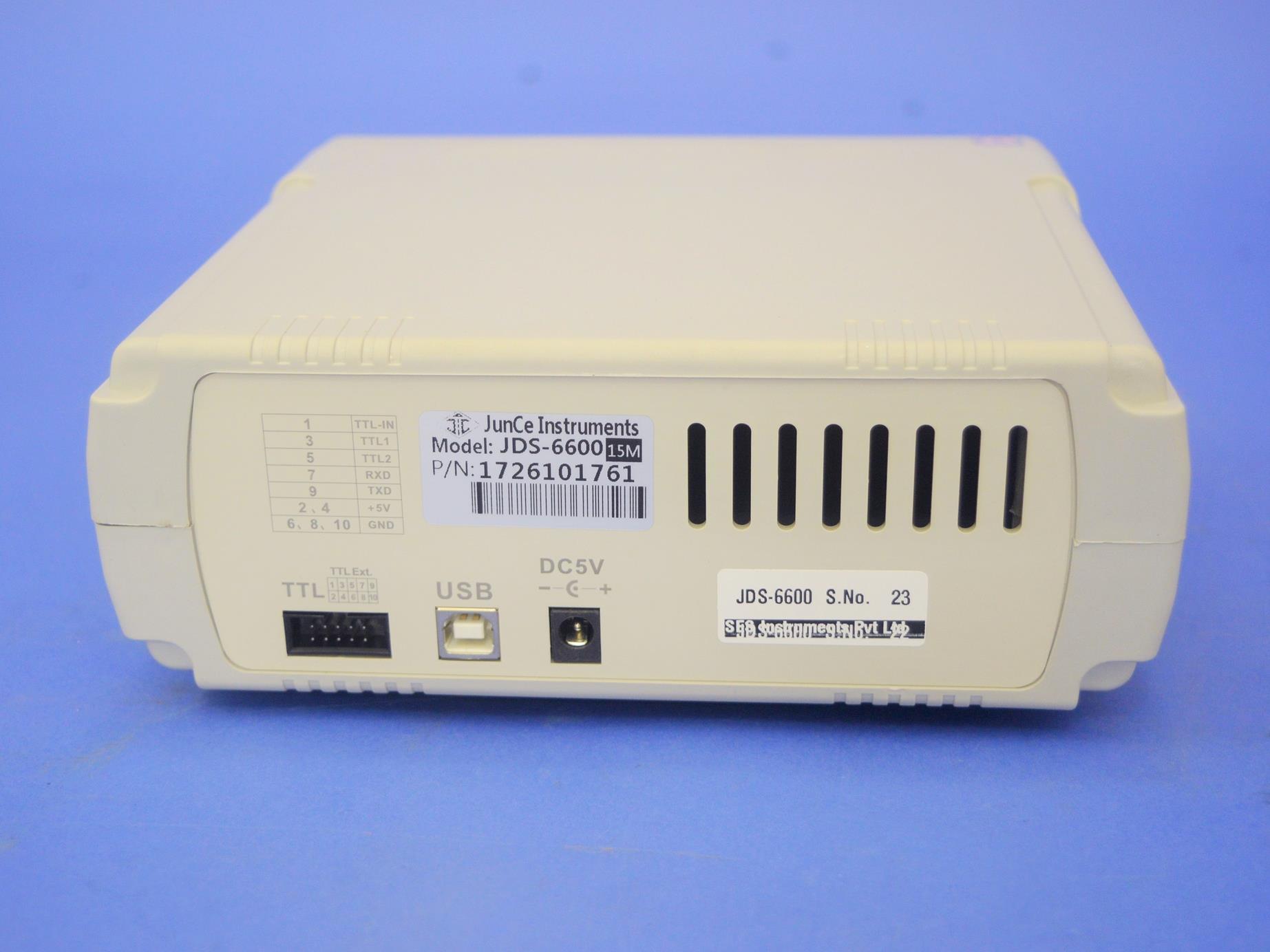 Dds Signal Generator, Jds-6600 Application: Laboratory Experiment