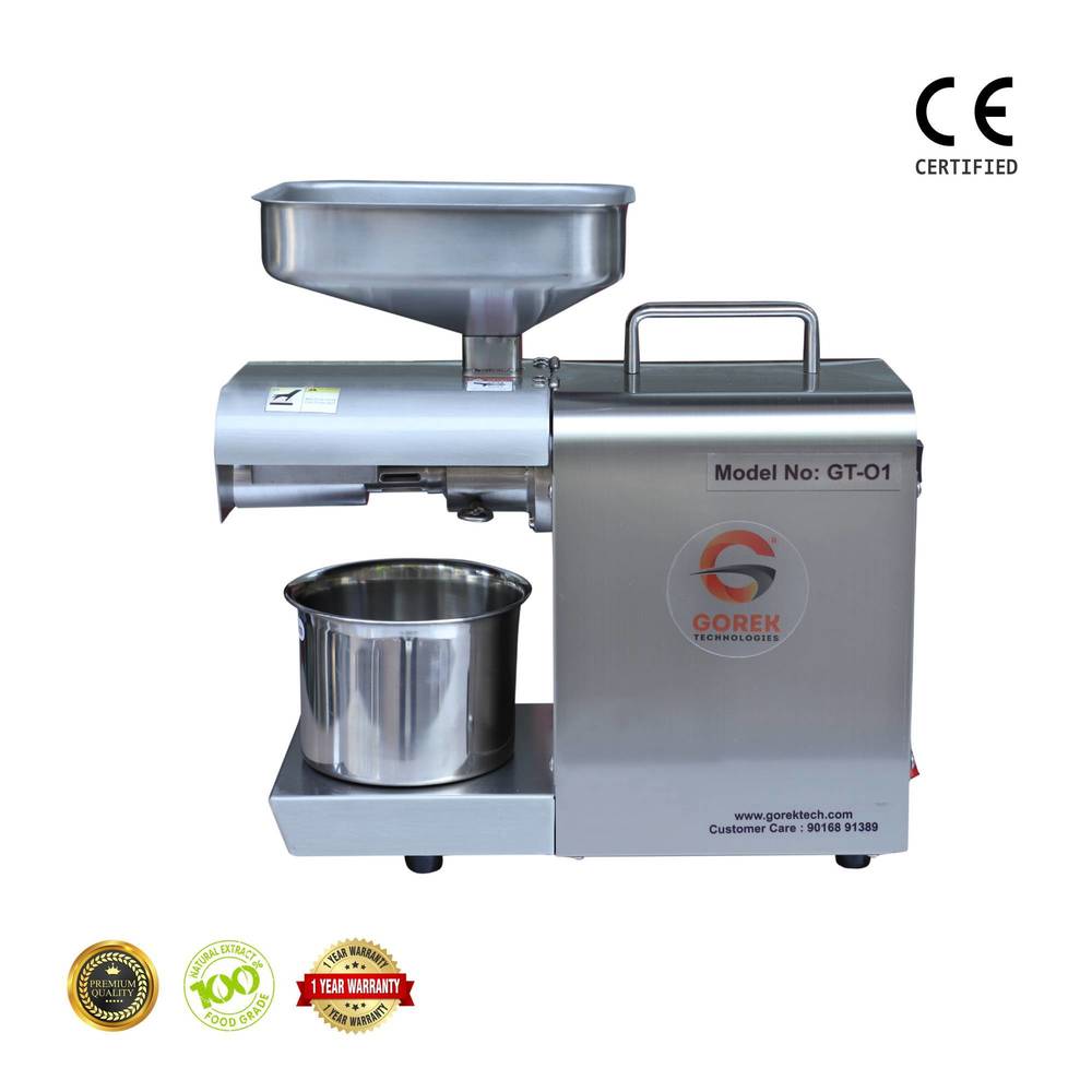 Automatic Gorek Seeds Squeezing Machine