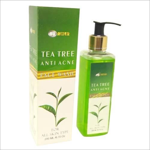 200ml Tea Tree Anti Acne Face Wash Age Group: Men