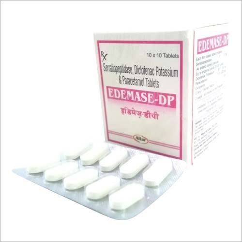 Serratiopeptidase Diclofenac Potassium & Paracetamol Tablets General Medicines