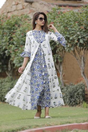 Designer Block Print Kurti