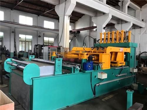 Corrugated Fin Forming / Folding Machine For Transformer Corrugated Tank Manufacturing