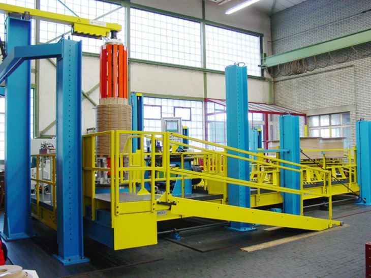25t Vertical Coil Winding Machine