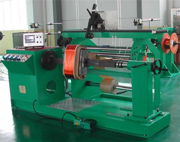 Automatic Coil Winding Machine With Auto Wire And Insulation Paper Arrangement