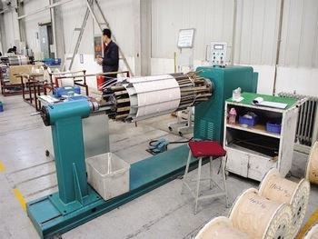 High Voltage Coil Winding Machine - Automatic Traveler and Layer Insulation Supply | Advanced Pneumatic System, Adjustable Tension Pay-Off Reel, PLC Control, Servo System