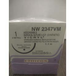 Non Woven Ethicon Synthetic Absorbable Coated Vicryl (Nw2347Vm)