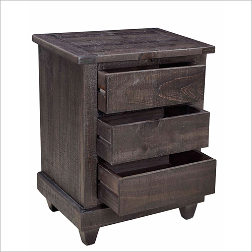Handmade Wooden Bed Side