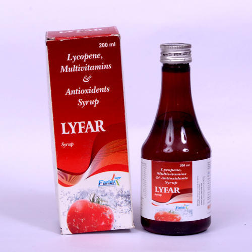 Lyfar Lycopene, Multivitamins & Antioxidents Syrup Dosage Form: Liquid