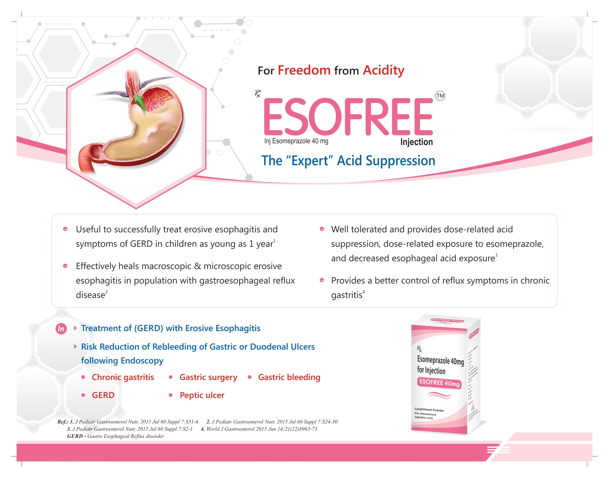 Esofree Injection General Medicines