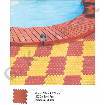 Purples / Lavenders Polka Dots Paver Block