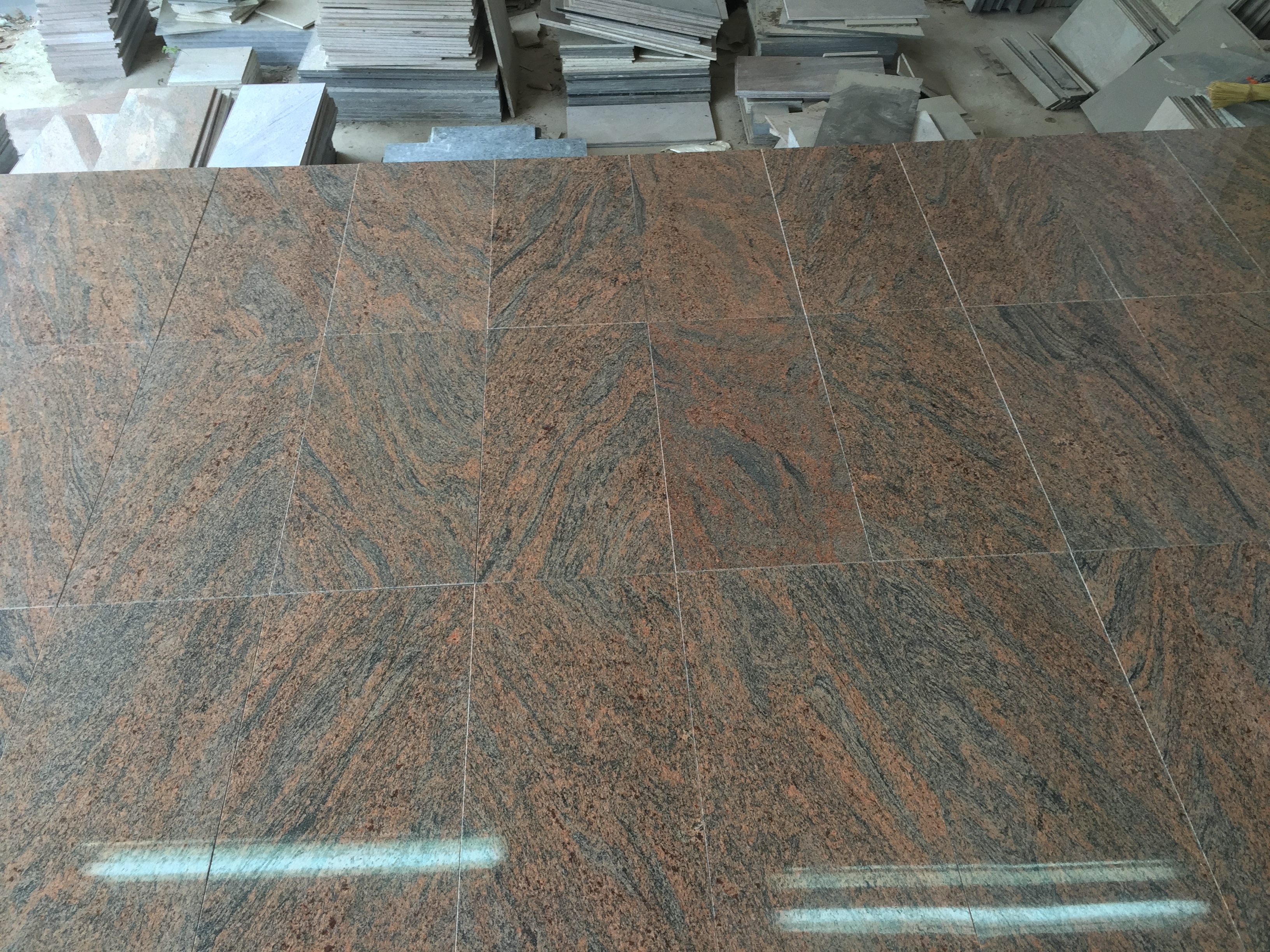 Red Multicolour Size: Customisable