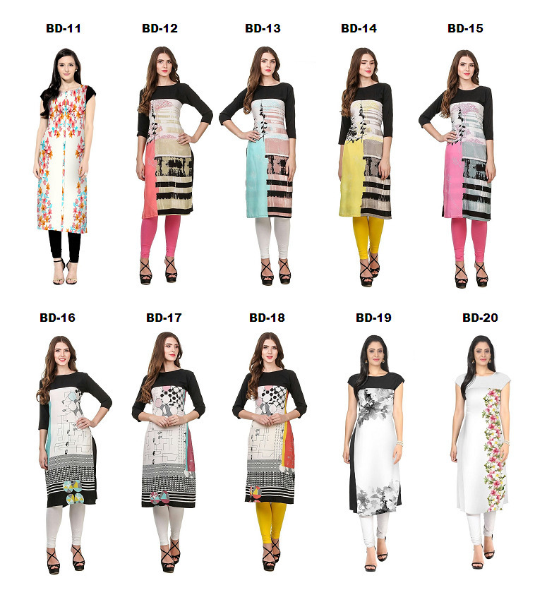 Rainy Designer Crepe Printed Kurti