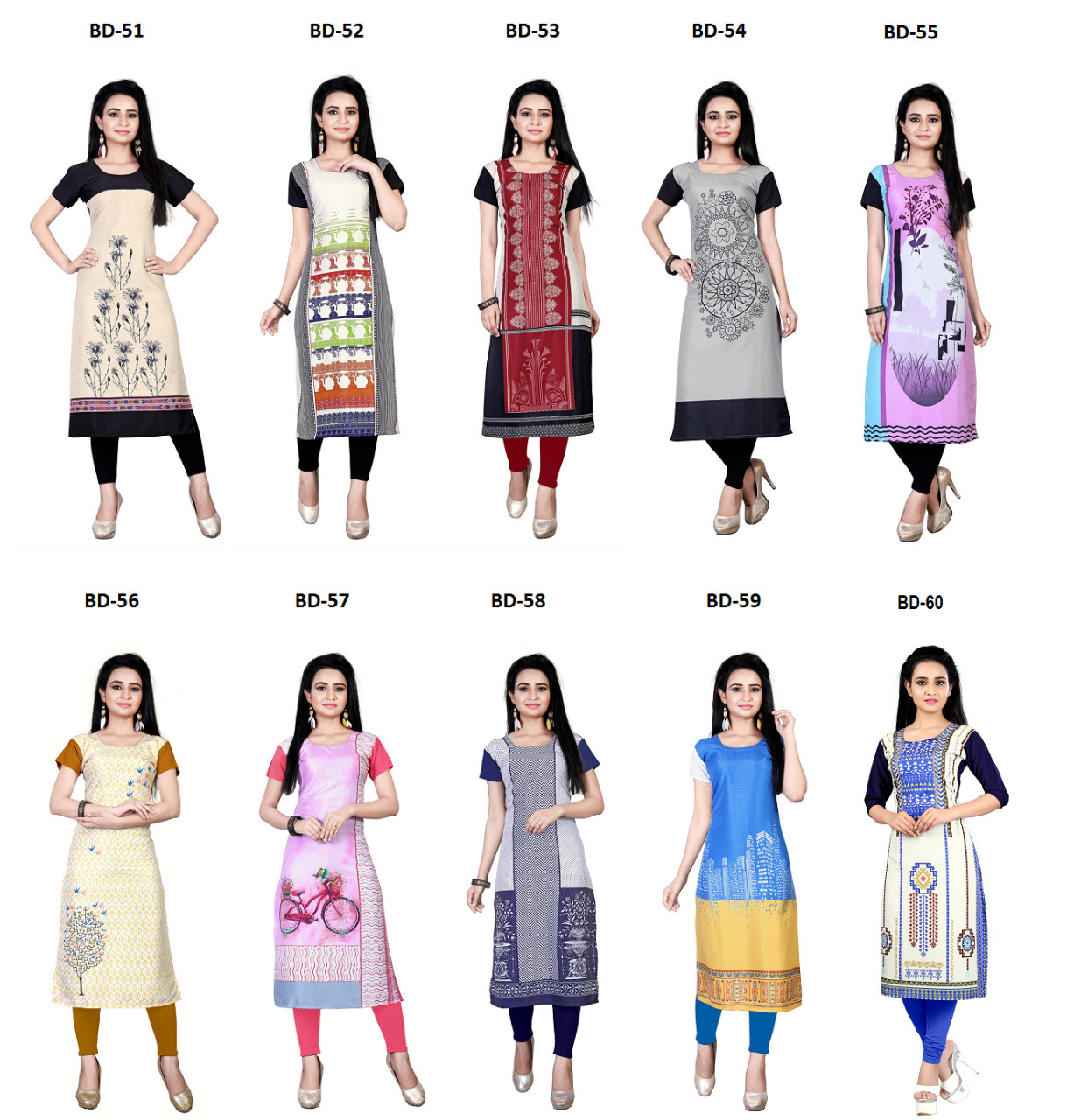 Rainy Designer Crepe Printed Kurti