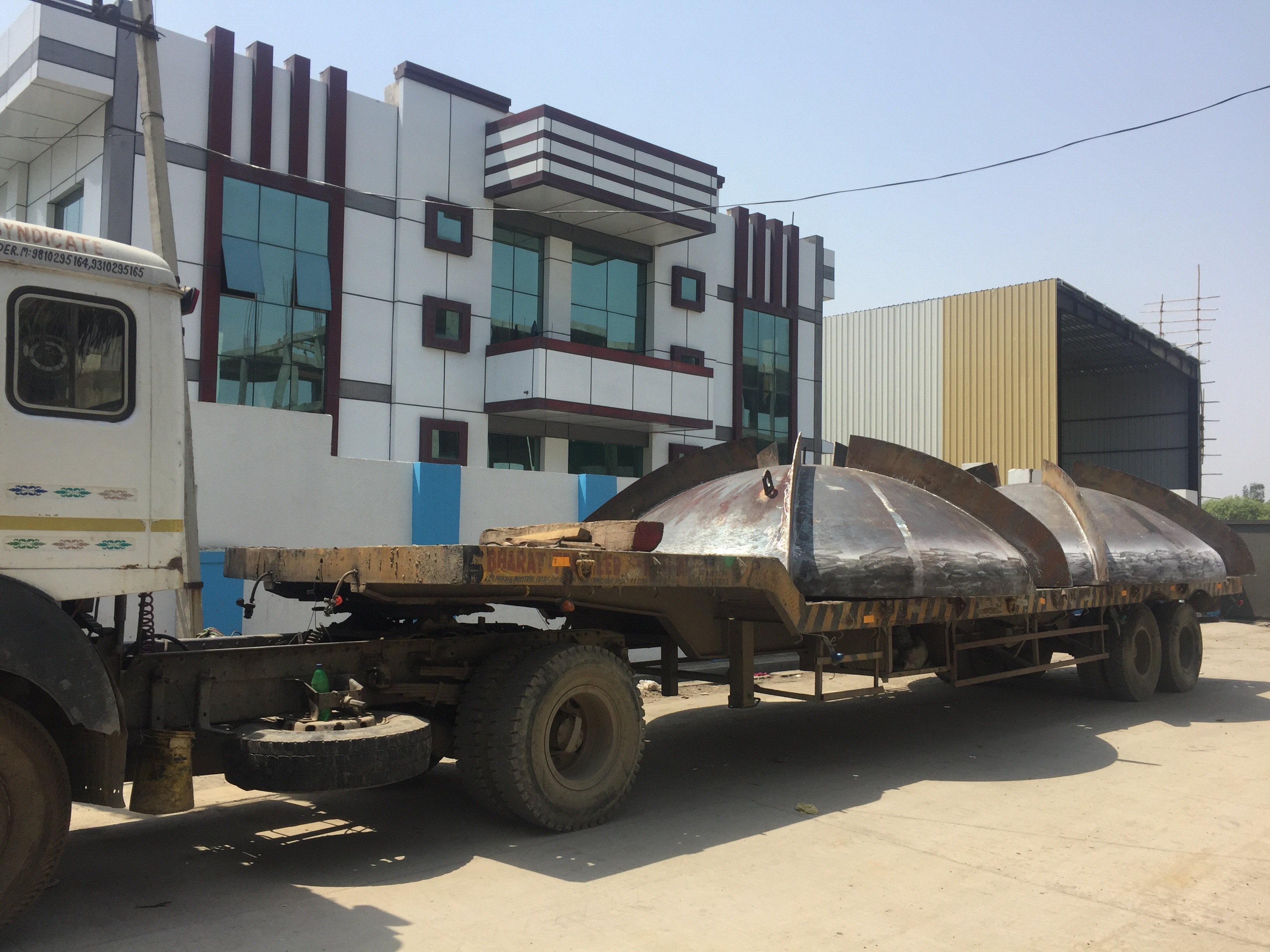 Obra C 2 X 660 Mw Thermal Power Extension : Dished-ends