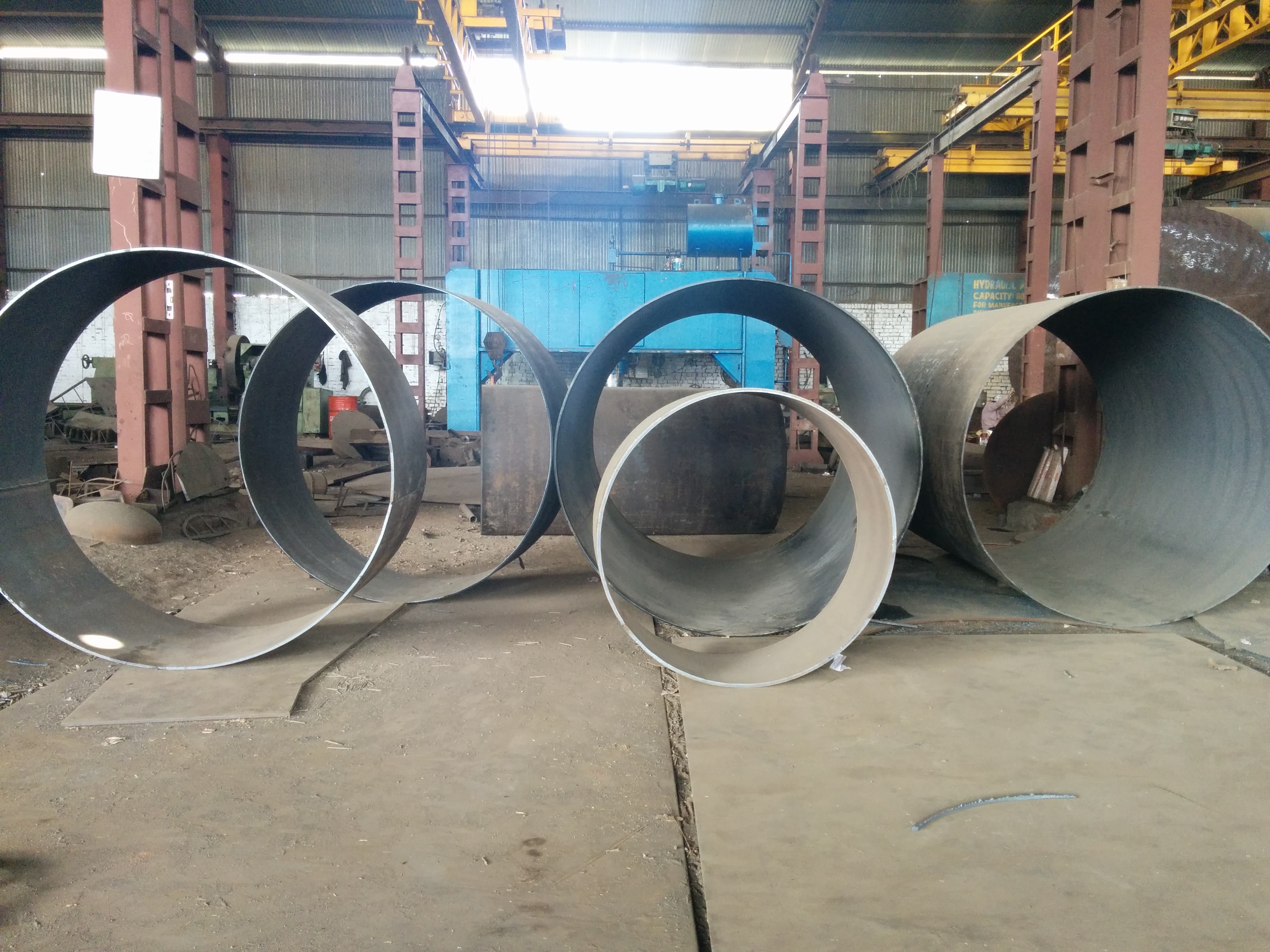 Shell Rolling Bending Capacity Upto 80mm Thick