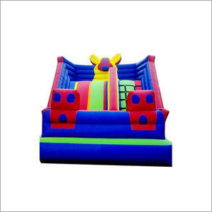 Available In Multicolor Double Side Inflatable Slide Hire