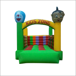Jumping Inflatable Bouncer - PVC Material, Customized Size , Multicolor Design, Waterproof Feature, For Kids Aged 1-10 Years