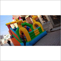 Available In Multicolor High Quality Inflatable Slide Castle