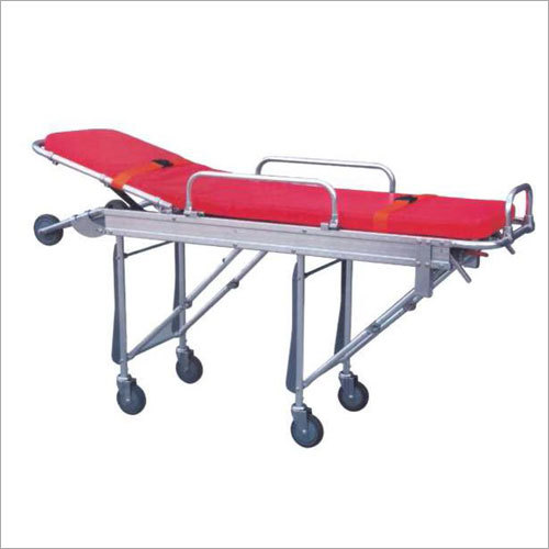 Ambulance Stretcher - Steel and Nylon | Adjustable Height, Lightweight, Variable Dimensions, Back Rest Lifting Angle, Maximum Loading 150 kg