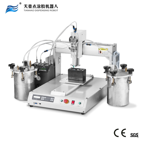 As Picture Benchtop Dispensing Robot For Two Component Mixing&Dispensing
