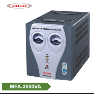 Automatic Voltage Stabilizer A Meter Display 3000va