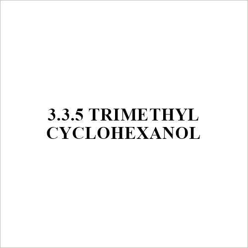 3 3 5 Trimethyl Cyclohexanol Density: 0.878 At 20  C