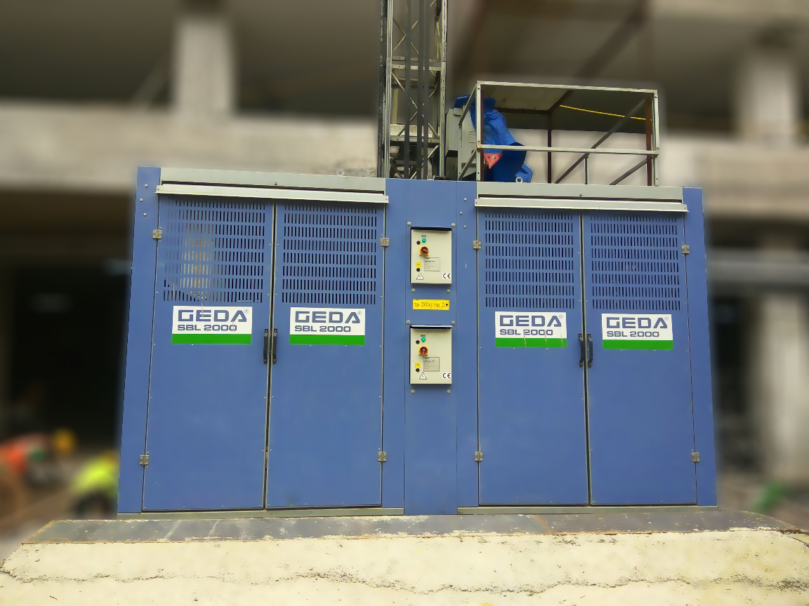 Rack And Pinion Passenger And Material Hoist - Capacity: 25 Persons /2