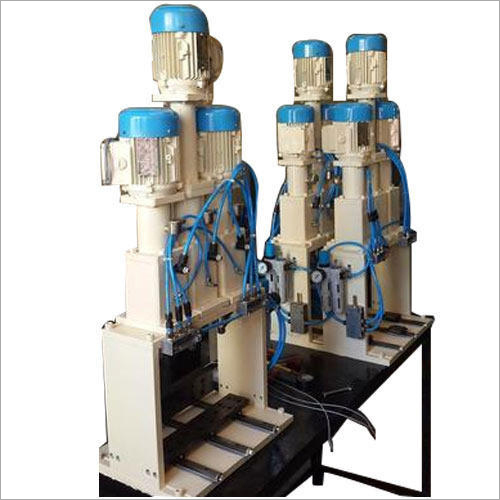 Manual Multi Head Revolving Riveting Machine