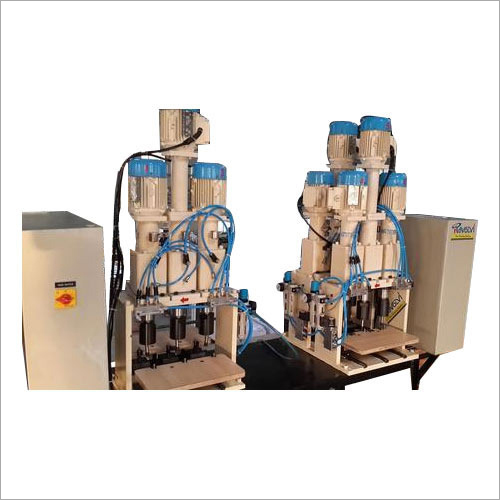 Multi Head Riveting Machine - CNC Precision, 240-480 Volt Power | Semi-Automatic Functionality, Multi-Panel Design, Hydraulic System, 1-Year Warranty